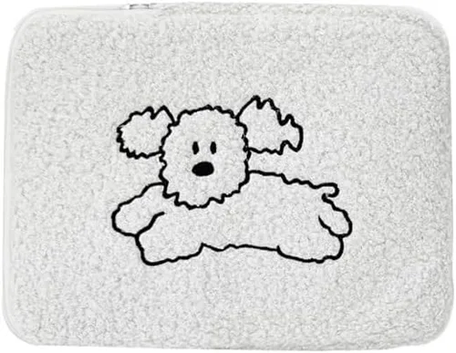 Vista 8 de Linda bolsa de transporte para computadora portátil con diseño de perro, para niñas del centro de la ciudad, funda para computadora portátil, funda