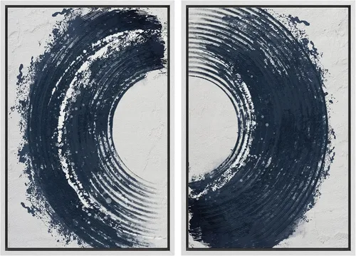 Vista 49 de SIGNWIN Lienzo enmarcado para pared, ilustraciones abstractas texturizadas en tonos beige terrosos, arte moderno, decorativo, contemporáneo