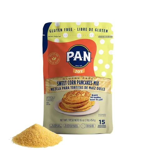 Vista 10 de P.A.N - Mezcla de panqueques de maíz dulce, sin gluten, fácil de preparar, 1 libra (paquete de 6)