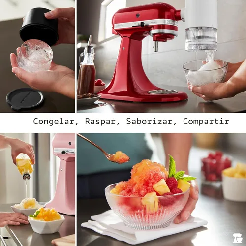 Vista 9 de Accesorio para batidora de pie KitchenAid, KSMSIA Shave Ice