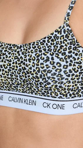 Vista 6 de Calvin Klein CK One - Bralette de algodón sin forro para mujer