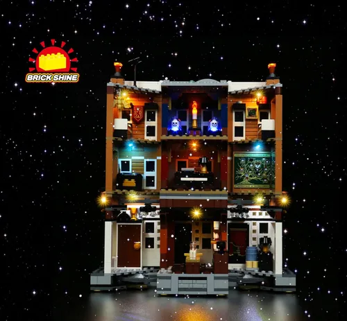 Vista 2 de Kit de luces GC para Lego® 12 Grimmauld Place 76408 (Lego Set no incluido) (Classic)