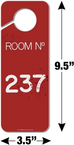Vista 6 de The Shining Room 237 - Letrero de plástico para puerta