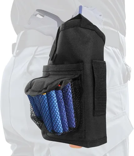 Vista 7 de TORMEN Funda táctica ajustable para pistola de pierna derecha, compatible con Nerf Elite Series Blaster