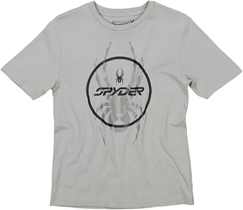 Vista 2 de Spyder Camiseta deportiva de algodón de manga corta para hombre