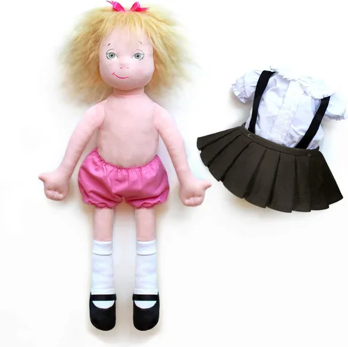 Vista 3 de YOTTOY Colección Eloise Muñeca de peluche suave Eloise - 18 pulgadas de alto