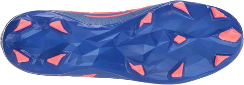 Vista 4 de adidas Tenis unisex Edge2 para terreno firme Core BlackCloud WhiteVivid Red
