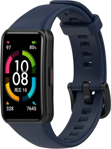 Vista 6 de TenCloud Paquete de 5 correas para reloj inteligente Honor Band 6, compatible con Huawei Honor Band 6, correa de repuesto impermeable