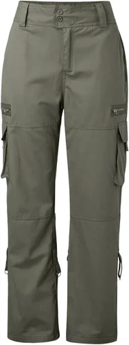 Vista 5 de Pantalones de trabajo vintage para mujer, holgados, para exteriores, holgados, deportivos, casuales, de tiro bajo, estilo occidental, ajuste relajado