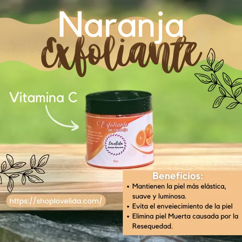 Vista 2 de Exfoliante Naranja Lovelida