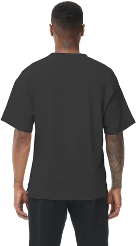 Vista 5 de Paquete de 2 camisetas de manga corta para hombre, ajuste seco, absorbe la humedad, camisetas atléticas activas para correr, fitness