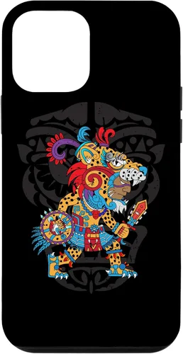Vista 15 de Funda para iPhone 11 Aztec Jaguar Ancient Warrior Native Mexican Mythology