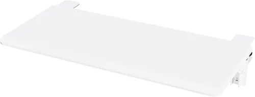 Vista 13 de ETHU Bandeja Extensible para Escritorio, 23.9 cm x 23.1 cm Ergonómico Reposabrazos para Computadora para Escritorio, Gaveta para Teclado Plegable
