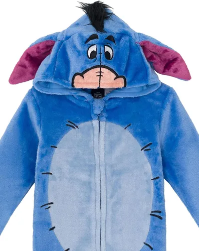 Vista 3 de Disney - mameluco de Winnie The Pooh, para niños, con gorro.