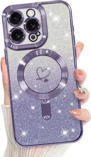 Vista 93 de Bonoma Compatible with iPhone 17 Pro Max Case 2025 Heart Checkered -Gold A cuadros-oro