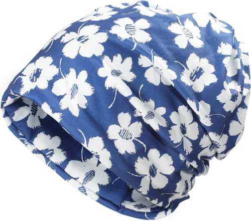 Vista 10 de ZLYC Gorro fino de verano para mujer, diseño floral, ligero, holgado Café étnico