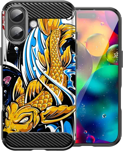 Vista 13 de CasesOnDeck Case Compatible with [Apple iPhone 17 / iPhone 17 Case] Pictorial Patterned TPU Design Case Flexible Slim and Elegant (Astronaut)