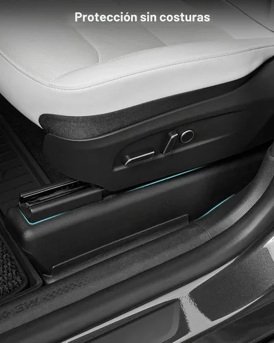 Vista 7 de 3W Seat Track Covers for Tesla Model Y Juniper 2025 2026