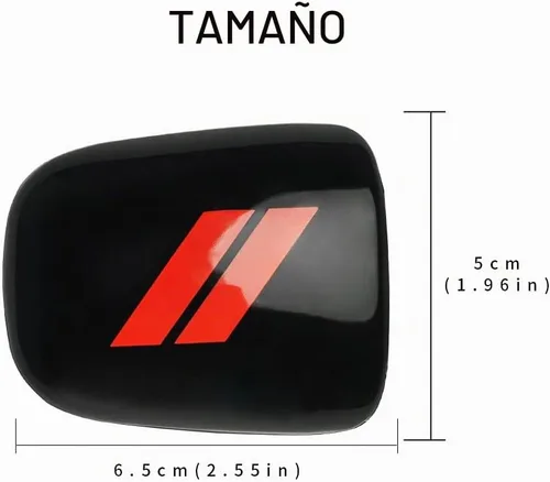Vista 3 de auovo Perilla de palanca de cambios para accesorios Charger Challenger 2015-2023 / Durango 2016-2024, cubierta de palanca de cambios de decoración