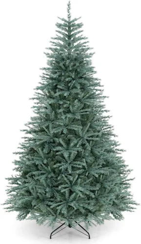 Vista 18 de GOFLAME Árbol de Navidad artificial de 4 pies con soporte de metal plegable