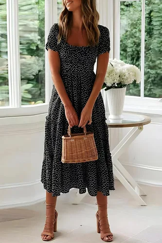 Vista 3 de Minivestido casual de mujer para primavera y verano
