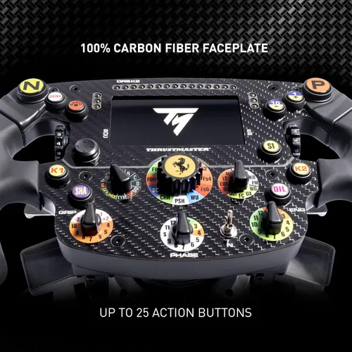 Vista 2 de Thrustmaster Ferrari SF 1000 Edition Officially Licensed Formula One Wheel Add On XBOX Series XS One PS5 PS4 PC