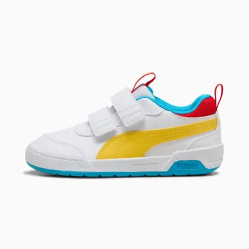 Vista 3 de Zapatillas Deportivas Infantiles Puma Multiflex 2 Blanco