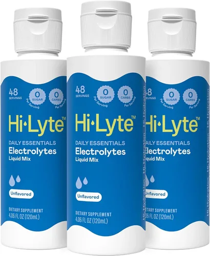 Vista 7 de Hi-Lyte K500 - Mezcla líquida de electrolitos, sin sabor, 20 porciones 500mg Potassium, Zero Sugar, No Stevia, Non-GMO, Vegan, Gluten-Free, No