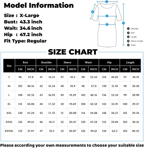 Vista 5 de FIRERO Vestidos de verano para mujer, a la moda, mangas 34, acampanadas, cuello en V, elegante, retro, floral, estampado de mariposas