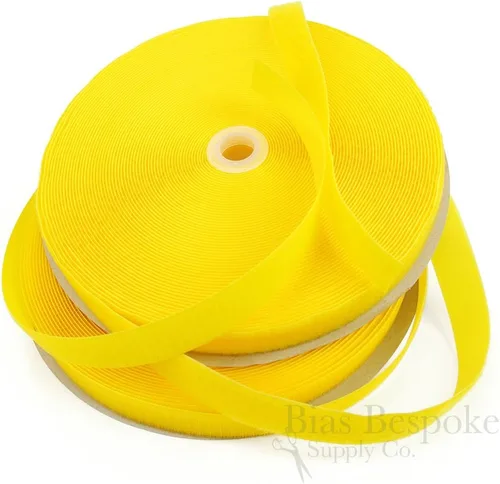 Vista 7 de Rollos de cinta de fijación con gancho y bucle para coser de 5/8 pulgadas de ancho, color verde césped Astro (neón)