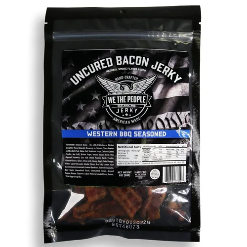 Vista 5 de We The People Fundas - Humo de madera de manzano - Cecina de tocino - Bolsa de 2 oz