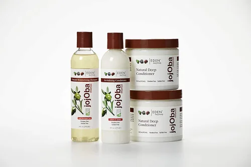 Vista 8 de EDEN BodyWorks Champú hidratante JojOba Monoi, 8 onzas. El embalaje puede variar