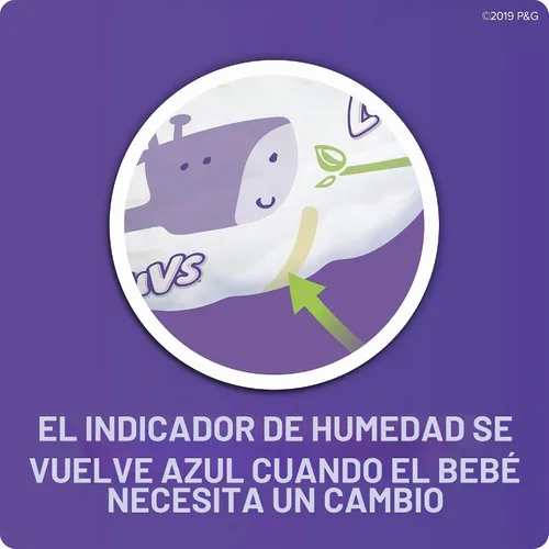 Vista 6 de Luvs Luvs - Pañales de triple protección contra fugas, talla 1, 104 unidades, 104