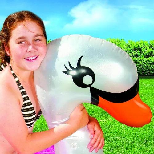 Vista 6 de BANZAI Piscina Swan Splash, Multicolor