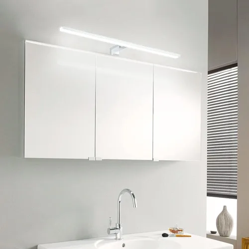 Vista 3 de Luz LED para armario de baño, 6000 K, luces de espejo de maquillaje, impermeables, luces LED de tocador, lámpara de pared compatible con espejo