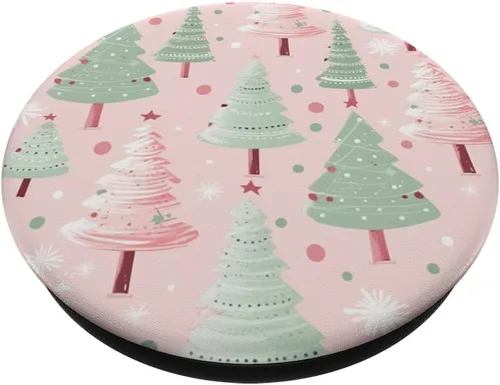 Vista 2 de PopSockets de invierno para árbol de Navidad PopGrip estándar