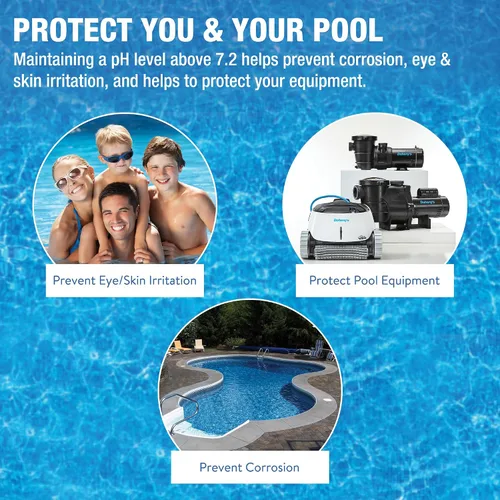 Vista 3 de Doheny's pH Plus Eleva el nivel de pH de tu piscina Fabricado en Estados Unidos Ceniza de soda granular de grado profesional