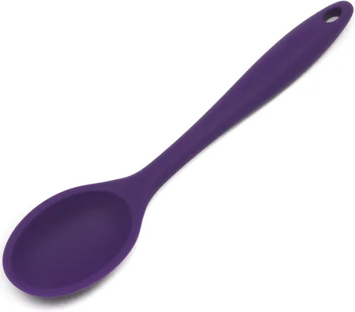 Vista 9 de Chef Craft Cuchara para untar de silicona premium, 11 pulgadas, color negro