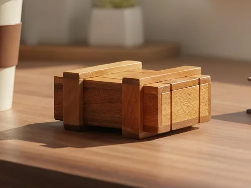 Vista 8 de BSIRI Magic Box Secret Brain Teaser - Cajas de rompecabezas de madera con compartimentos ocultos ideales para dinero misterioso y joyas, caja