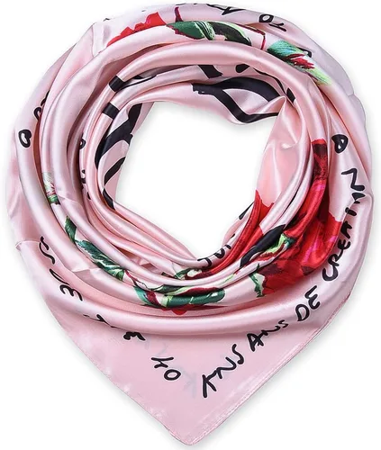Vista 75 de corciova - Bufanda cuadrada grande para mujer, diadema sedosa para cabello rizado, lazo para dormir por la noche, bandana a la moda, 35 x 35