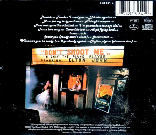 Vista 3 de Elton John Don't Shoot Me I'm Only the Piano Player