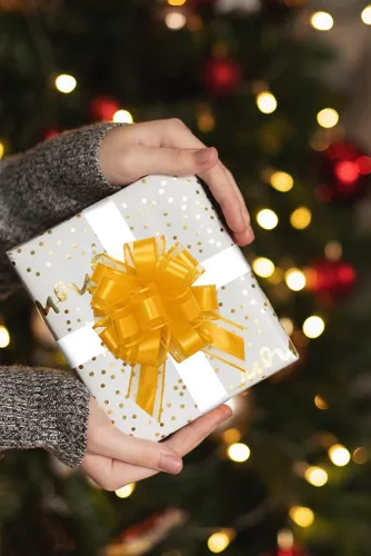 Vista 6 de Estivaux 20 lazos de cumpleaños para envolver regalos, coloridos lazos de regalo para boda, surtido de lazos de regalo, decoración de regalos
