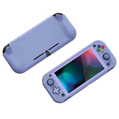 Vista 105 de PlayVital ZealProtect Protective Case for Nintendo Switch Lite, Ergomomic Grip Hard Cover - Durable Shock-absorbent Shock-Absorption Anti-Scratch
