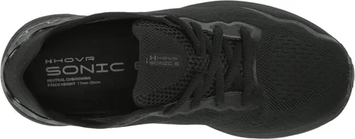 Vista 5 de Under Armour HOVR Sonic 6 - Tenis de correr para mujer, NegroBlanco