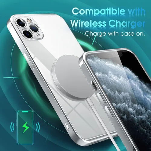 Vista 923 de Supdeal Funda cristalina transparente para iPhone 11, [No se amarillea] [Protección de la cámara] [Probado contra caídas de grado militar] Funda
