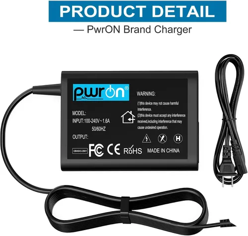 Vista 2 de AC a DC adaptador para viore le24vf20 24 HDTV LED Backlight LCD televisión HD TV Cable de fuente de alimentación