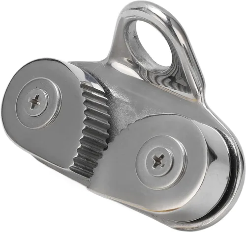 Vista 3 de Marine Hardware - Tacos de leva para barcos, tacos de cuerda de barco de acero inoxidable 316, accesorios de barco para velero, kayak, canoa, bote