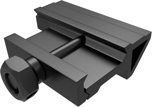Vista 6 de 45 grados Offset Mount 4 ranuras Picatinny Weaver Rail Mounts para linterna láser mira óptica (MT45)