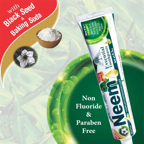 Vista 2 de NEEM ESSENTIAL TOOTHPASTE NEW 5 en 1 Fórmula 6 Pack