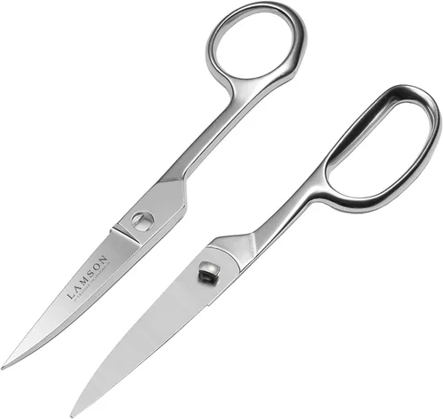 Vista 2 de Lamson Tijeras de cocina forjadas de acero inoxidable de alto carbono